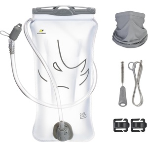 image:imageN NEVO RHINO Water Bladder 1L15L2 Liter Hydration Bladder for Running Vest Leak  Proof BPA Free Water Reservoir Storage Bag for Hiking Backpack Bike Pack2L water bladder