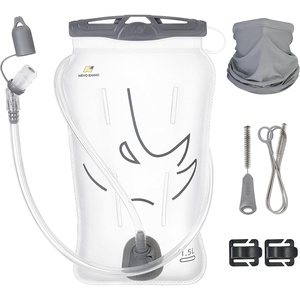 image:imageN NEVO RHINO Water Bladder 1L15L2 Liter Hydration Bladder for Running Vest Leak  Proof BPA Free Water Reservoir Storage Bag for Hiking Backpack Bike Pack15L water bladder