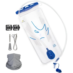 image:imageN NEVO RHINO Water Bladder 1L15L2 Liter Hydration Bladder for Running Vest Leak  Proof BPA Free Water Reservoir Storage Bag for Hiking Backpack Bike PackW0012LBlue