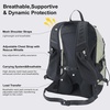 image:imageN NEVO RHINO 17L Small Hiking Backpack for Men Women Lightweight Travel Backpack Outdoor Daypack with Rain CoverGreen