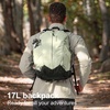 image:imageN NEVO RHINO 17L Small Hiking Backpack for Men Women Lightweight Travel Backpack Outdoor Daypack with Rain CoverGreen