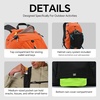 image:imageN NEVO RHINO 17L Small Hiking Backpack for Men Women Lightweight Travel Backpack Outdoor Daypack with Rain CoverOrange