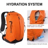 image:imageN NEVO RHINO 17L Small Hiking Backpack for Men Women Lightweight Travel Backpack Outdoor Daypack with Rain CoverOrange