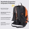 image:imageN NEVO RHINO 17L Small Hiking Backpack for Men Women Lightweight Travel Backpack Outdoor Daypack with Rain CoverOrange