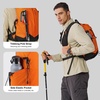 image:imageN NEVO RHINO 17L Small Hiking Backpack for Men Women Lightweight Travel Backpack Outdoor Daypack with Rain CoverOrange